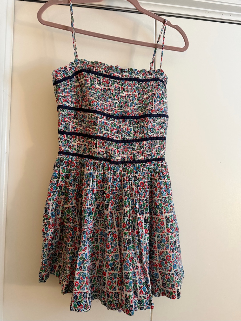 Free People Smocked Sundress/Jumper SMALL